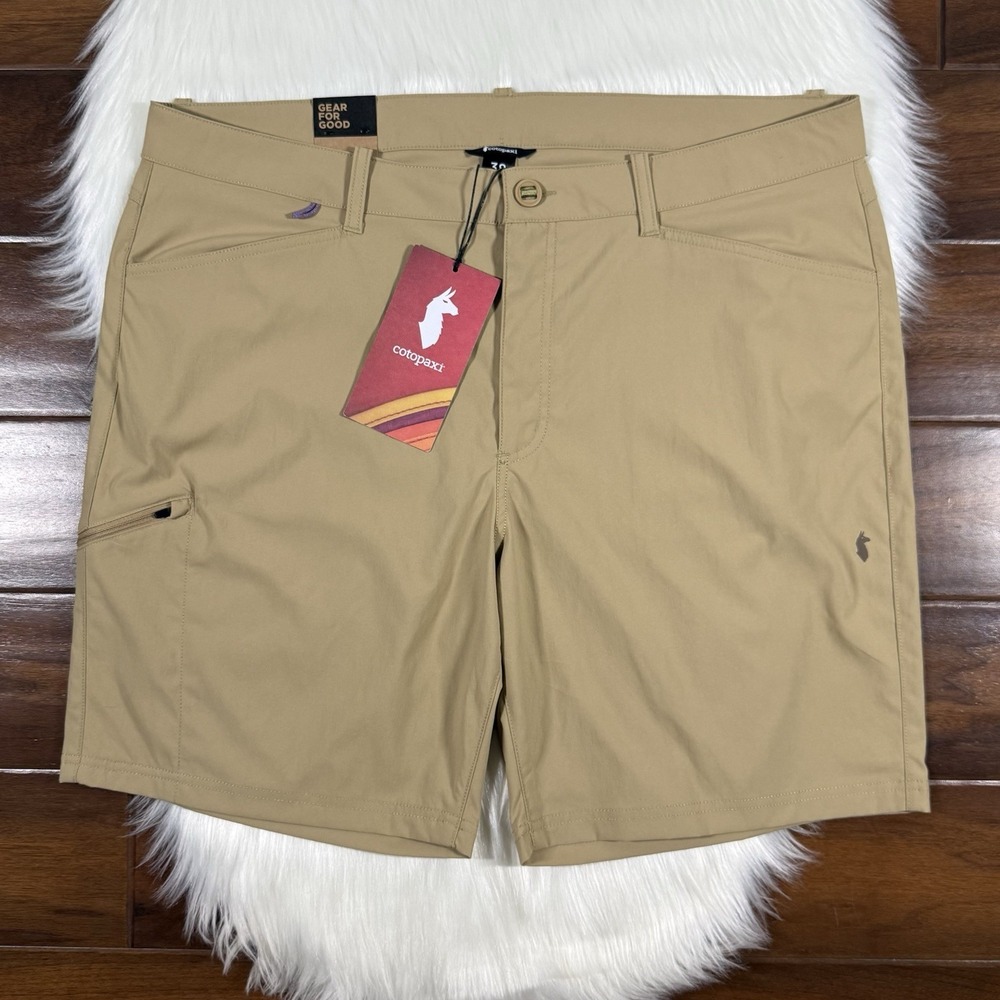 Cotopaxi Men's Size 38 Khaki Coraje Tech Shorts